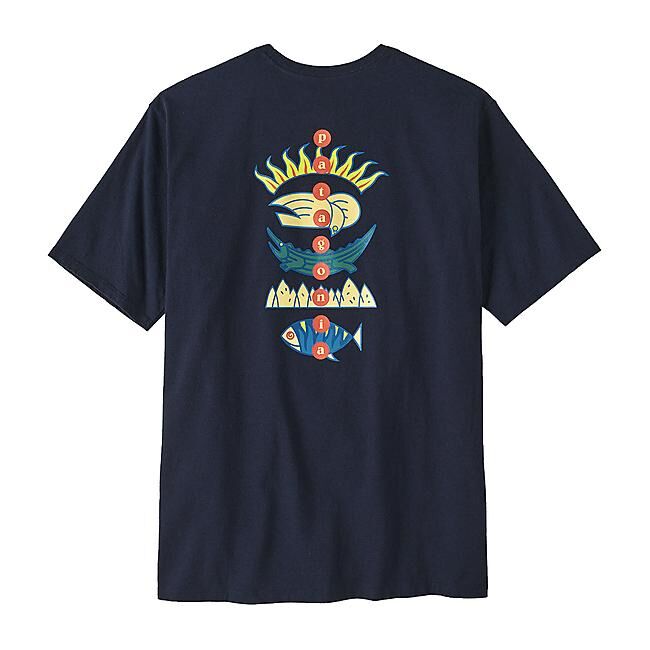 PATAGONIA - T-SHIRT MC FITZ ROY WILD RESPONSIBILI-TEE