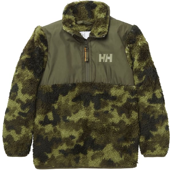 Sweat polaire HELLY HANSEN K CHAMP 1/2 ZIP MIDLAYER UTILITY GREEN