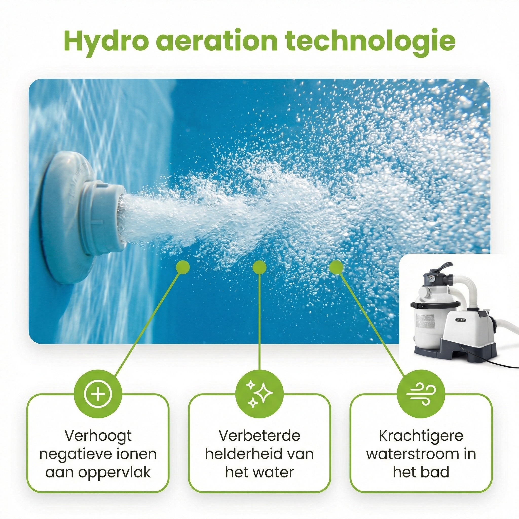 Intex SX1500 4000 l/u zandfilterpomp