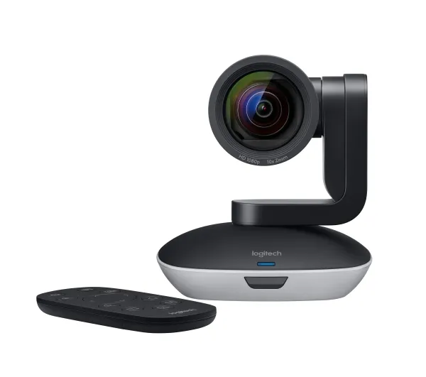 Logitech PTZ Pro 2 - Konferencekamera - PTZ - farve - 1920 x 1080 - 1080p - motoriseret - USB - H.264