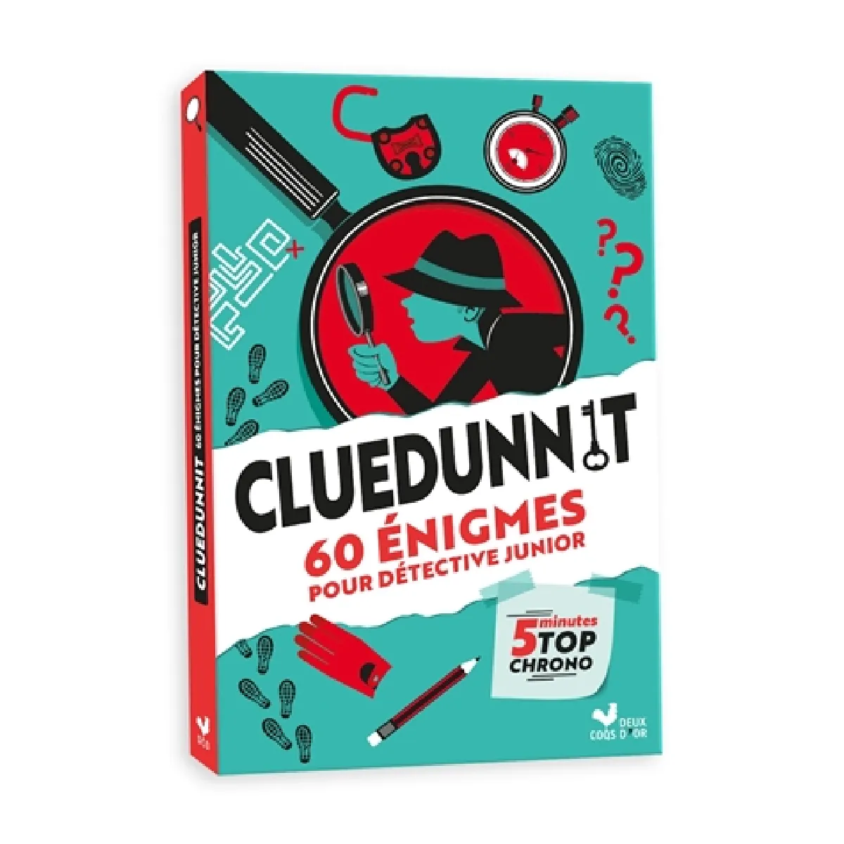 Cluedunnit : 60 énigmes pour détective junior : 5 min top chrono