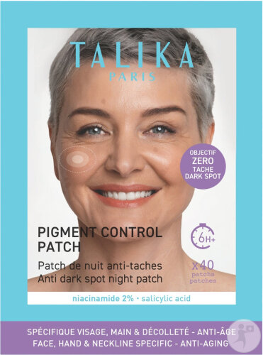 Talika Pigment Control Patch Anti-Taches Night Patch Taches Brunes 40 Pièces