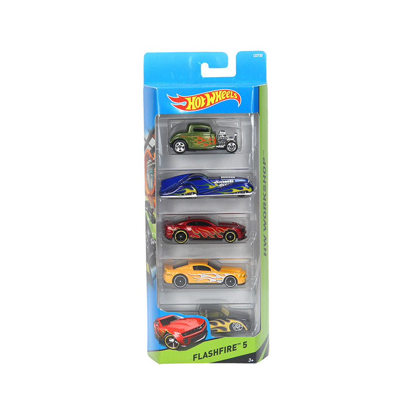 Hot wheeld 5 car giftpack