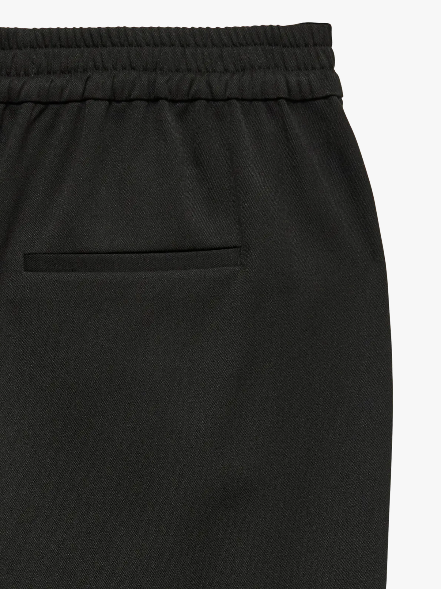 Maya Mid Waist Straight Solid Pant