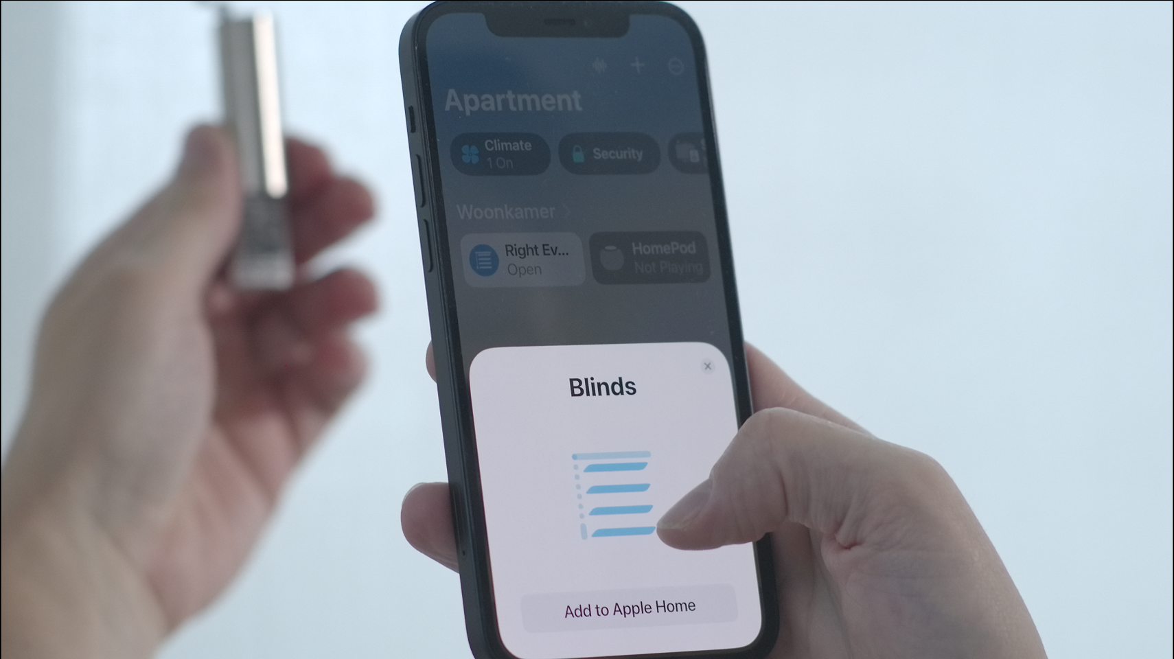 Eve MotionBlinds - Eve MotionBlinds Opgraderingssæt til Rullegardiner (HomeKit)