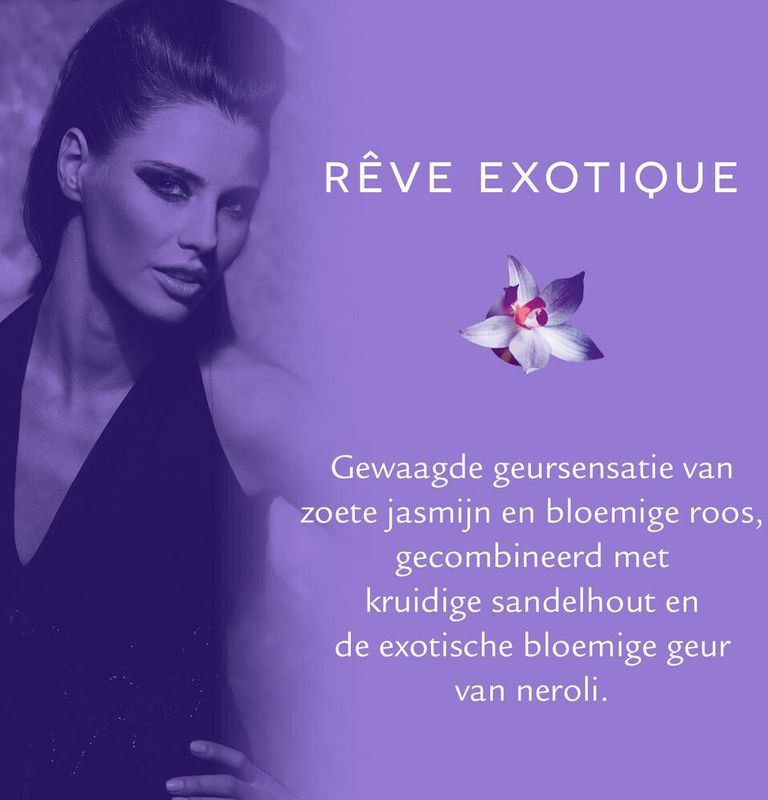 6x Vogue Reve Exotique Parfum Deodorant 150 ml
