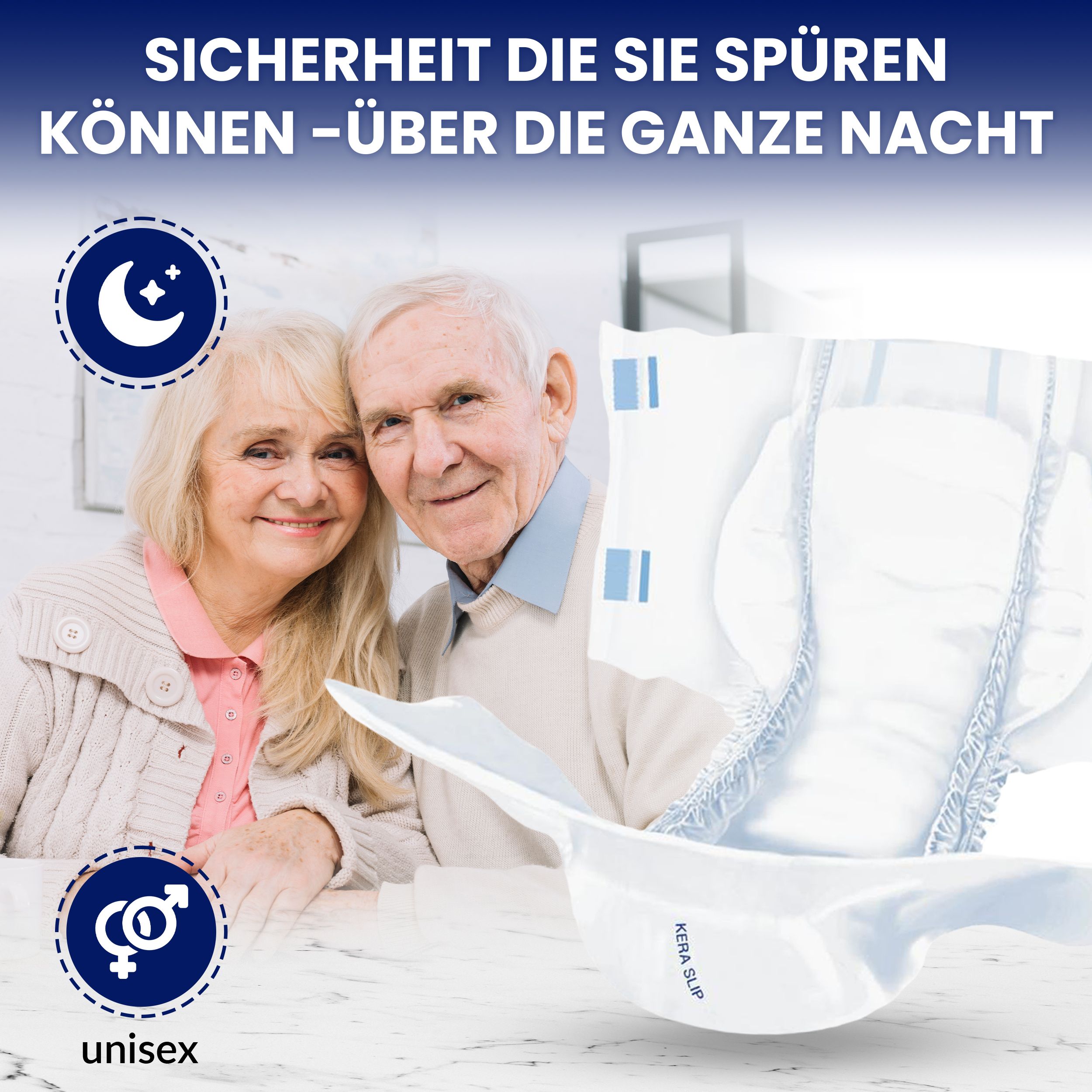 KERA® Premium Maxi Night Inkontinenzslip Erwachsenen Windel  - saugstarke Windeln für Erwachsene