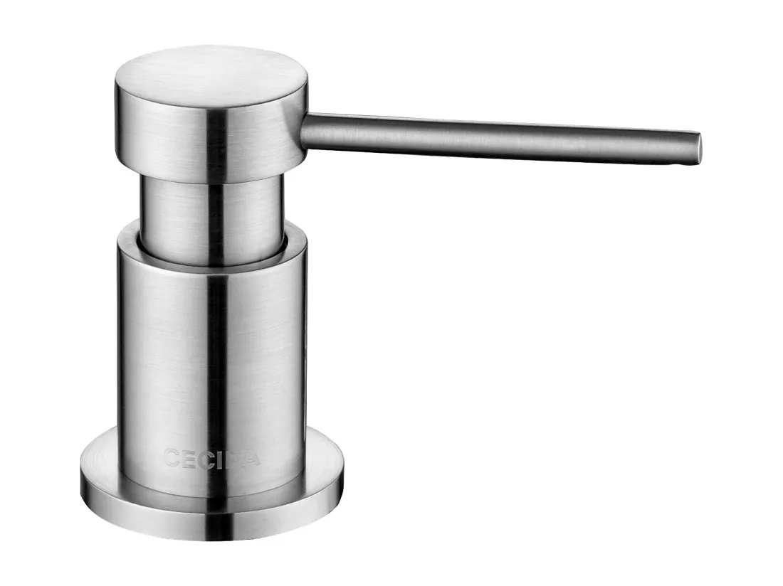 Cecipa max Robinets Cuisine avec Douchette Extractible Mitigeur d'évier de Cuisine 2 Modes de Pulvérisat + Distributeur de Savon de Cuisine Brossée