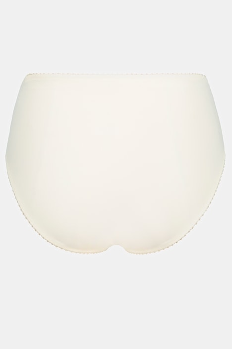 Slip, florale Spitzeneinsätze, Mikrofaser