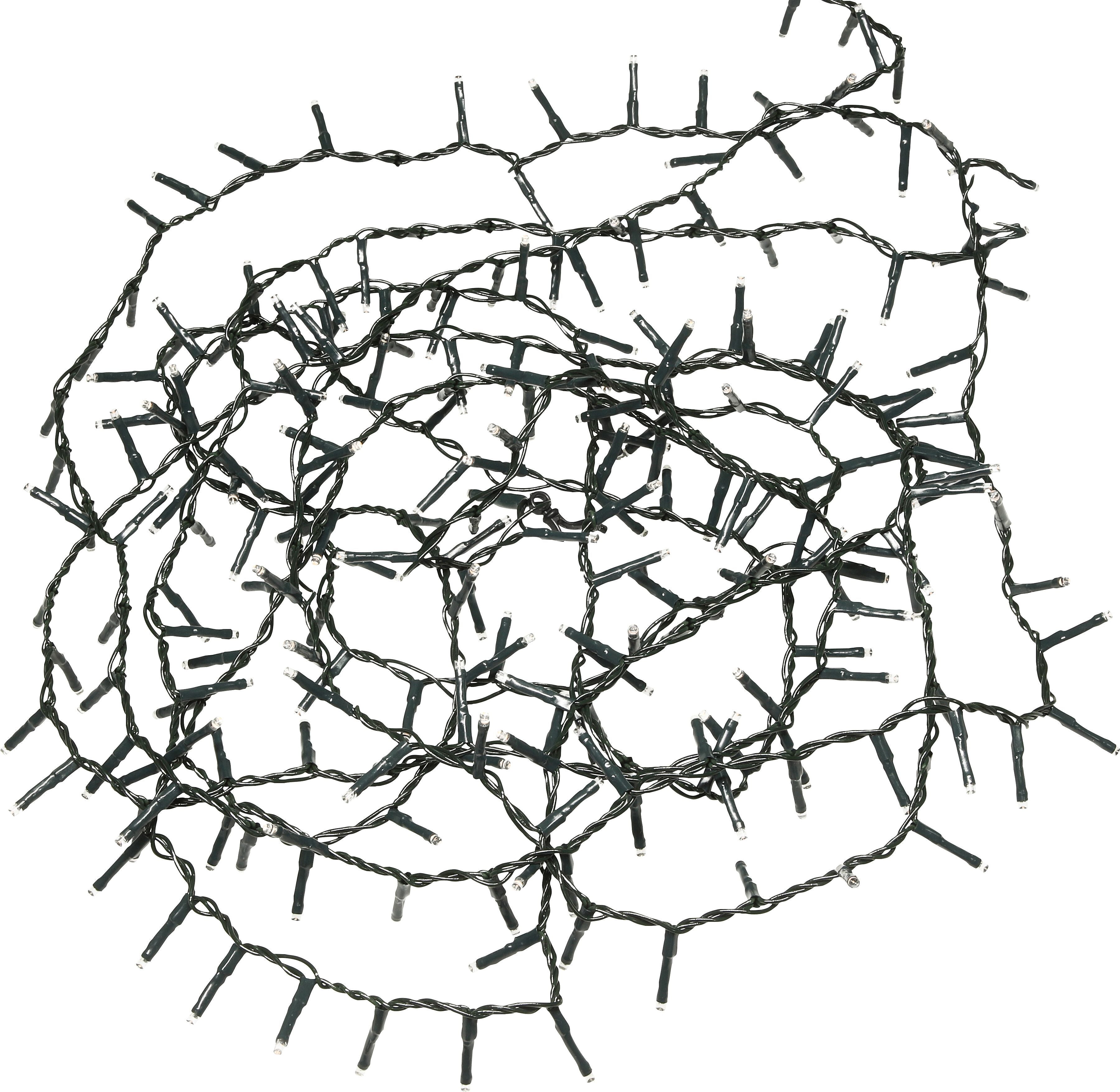RIKO LED-Lichterkette - Dunkelgrün / B: 180.0 cm