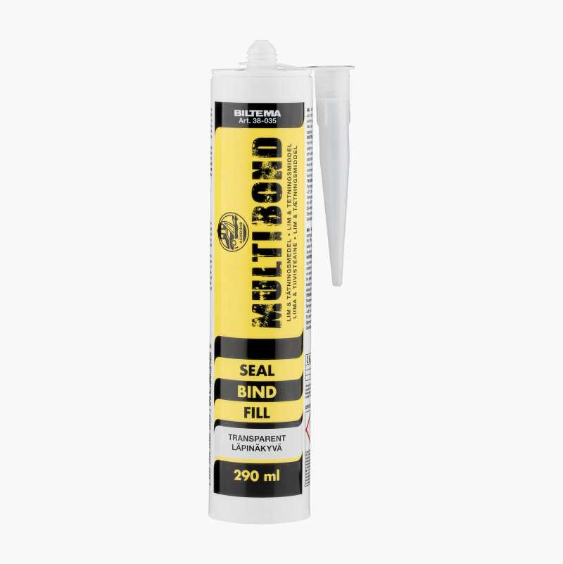 Multibond gjennomsiktig, 290 ml