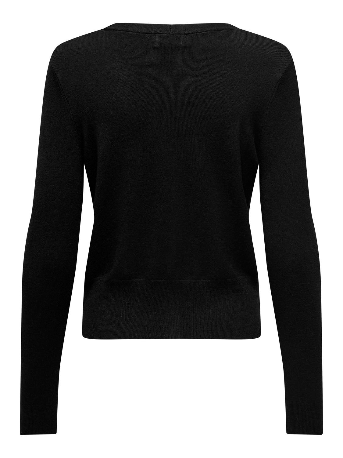 ONLVENICE Strickjacke Black