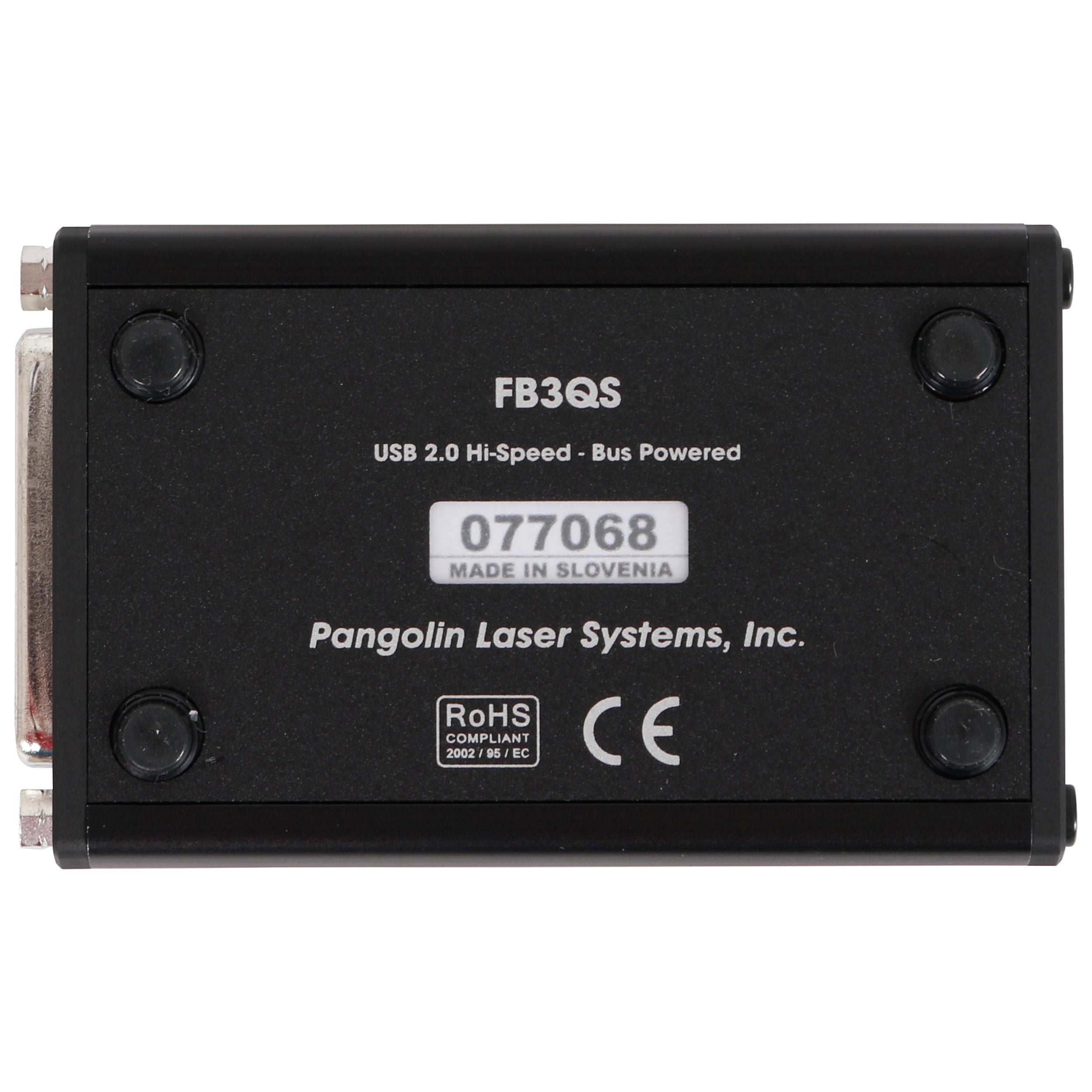 Pangolin Quickshow Laser software met USB interface