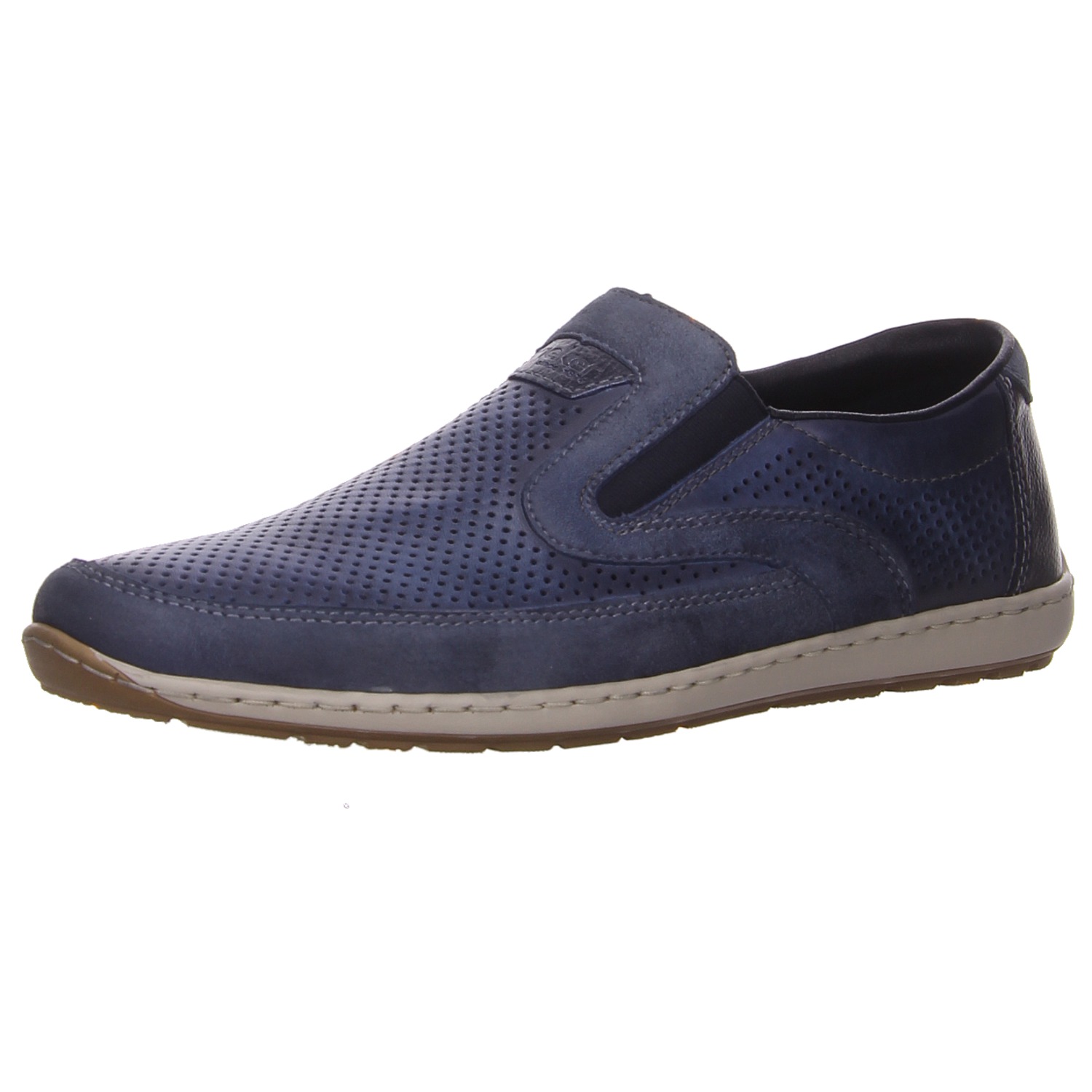 Rieker Slipper blau blau