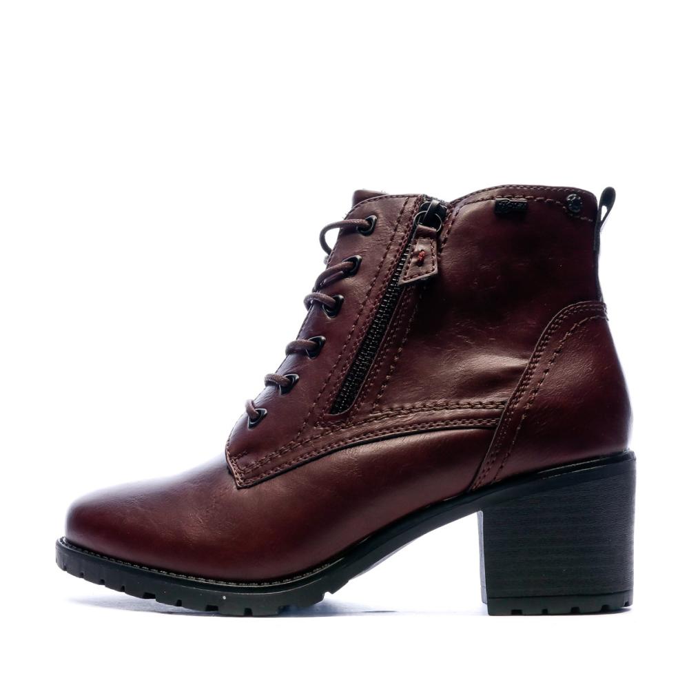 Relife Bottines Bordeaux Femme Relife Joypan