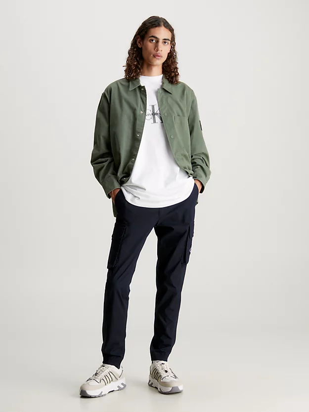 Calça Cargo Skinny Lavada