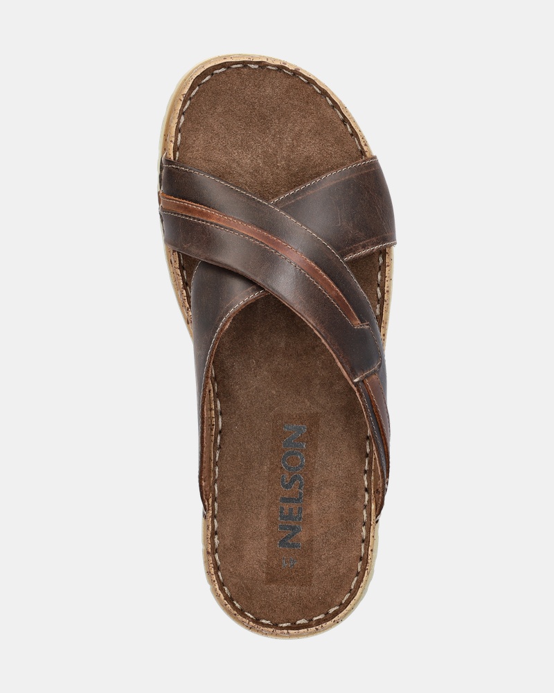 Nelson Forrest Slippers  - bruin