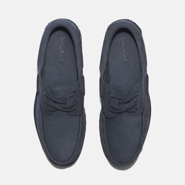 Scarpa da Barca Timberland® Authentic Handsewn                da Uomo in pelle scamosciata blu scuro