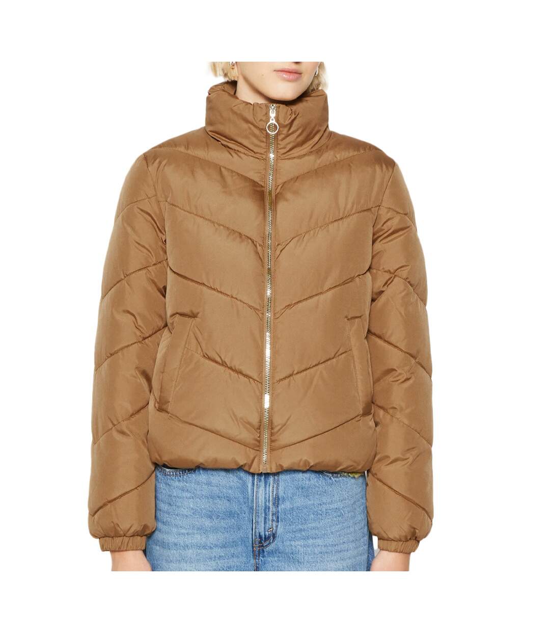 Doudoune Marron Femme JDY Finno