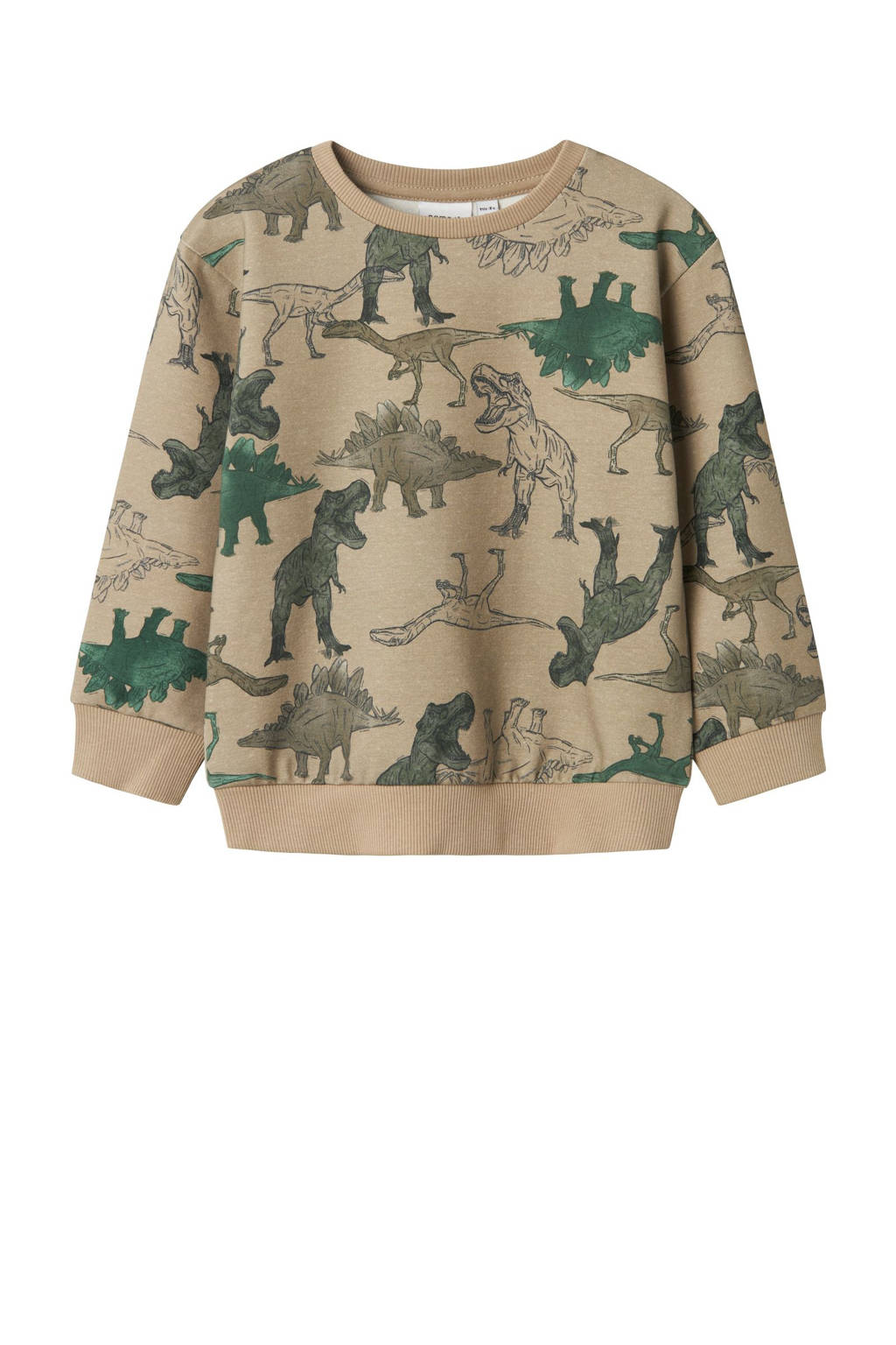 NAME IT sweater lichtbruin