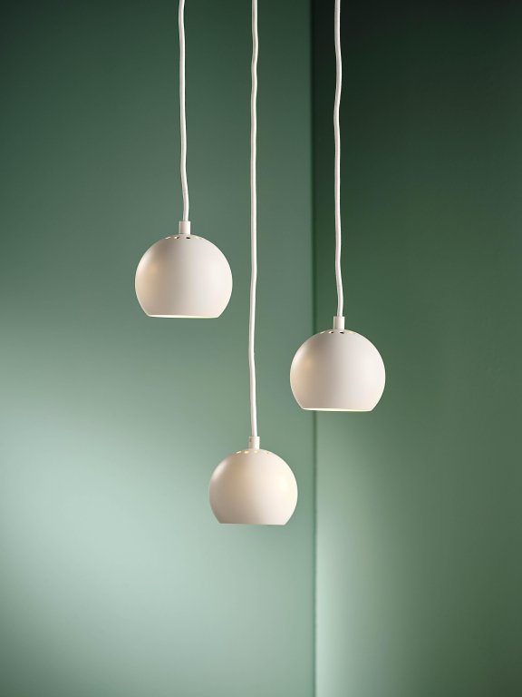 Frandsen Ball hanglamp Ø12 mat zwart