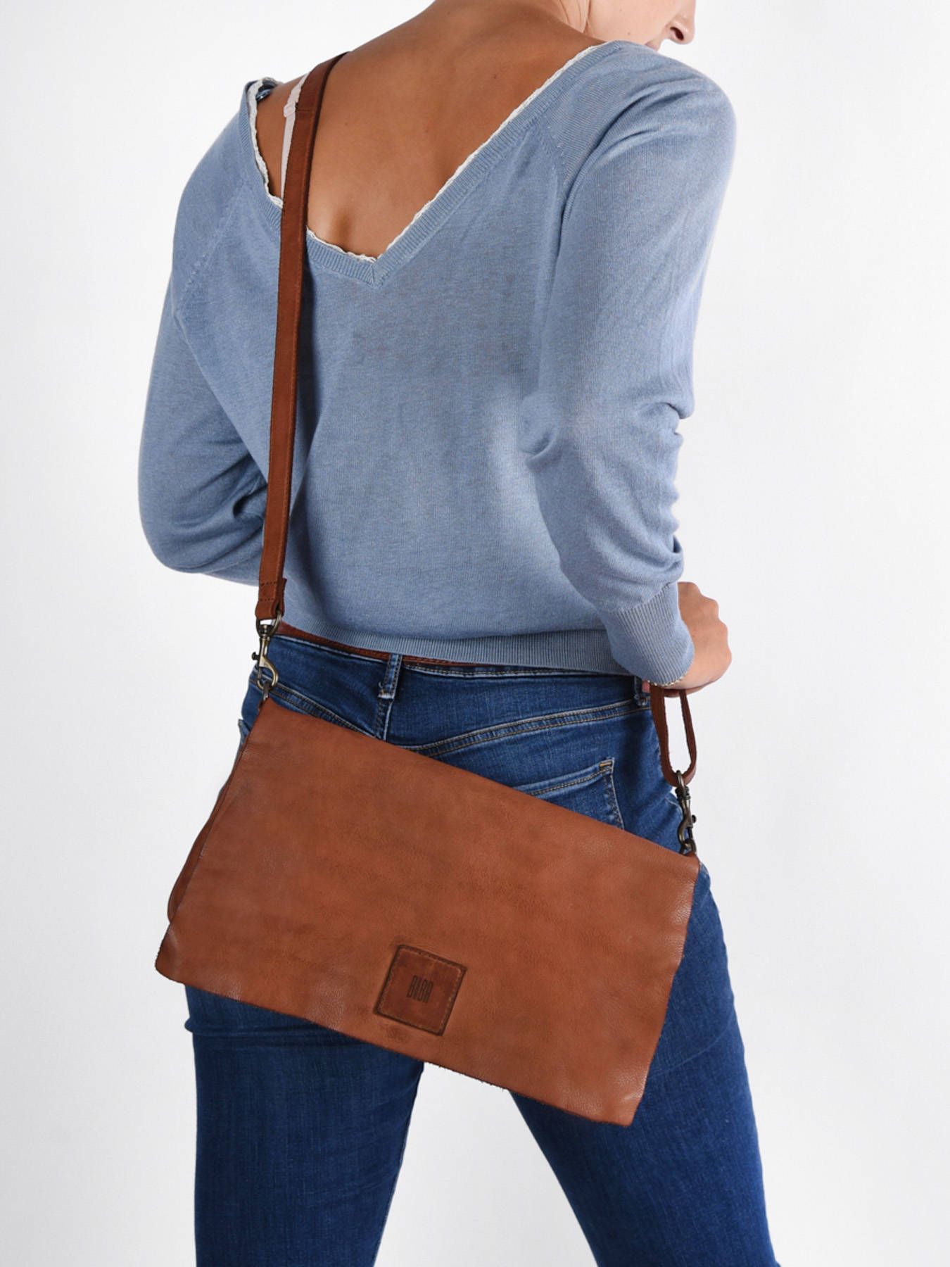Sac bandoulire Heritage cuir BIBA