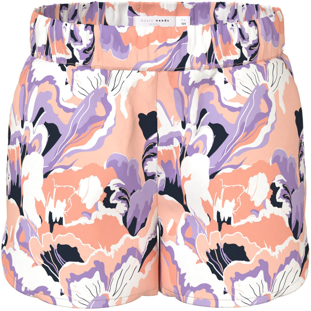 Køb Name It Peach Parfait Flower Vinaya Shorts Noos