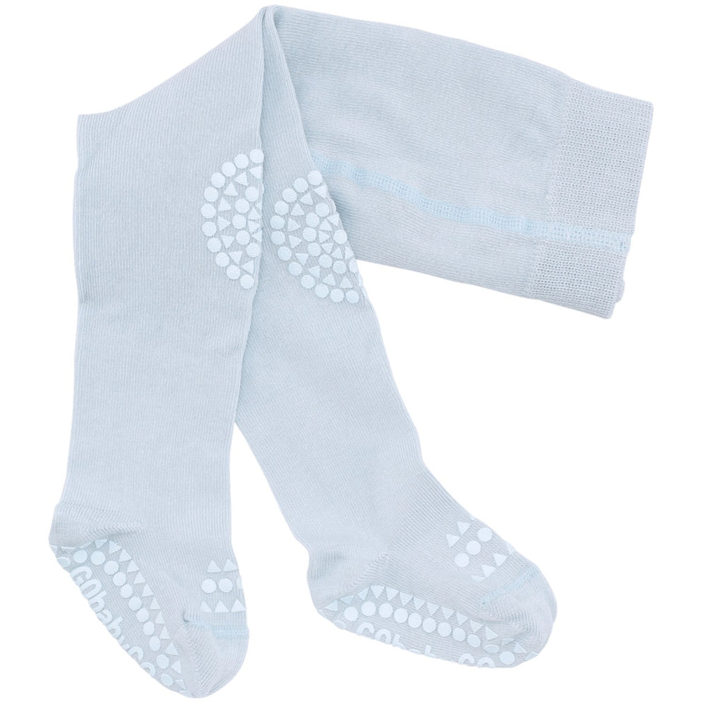 Køb Gobabygo Sky Blue Crawling Strømpebukser Organic Bomuld