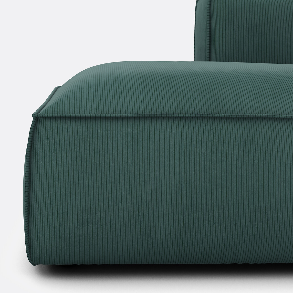 LA REDOUTE INTERIEURS<br>Sofá retangular de veludo cotelê Seven