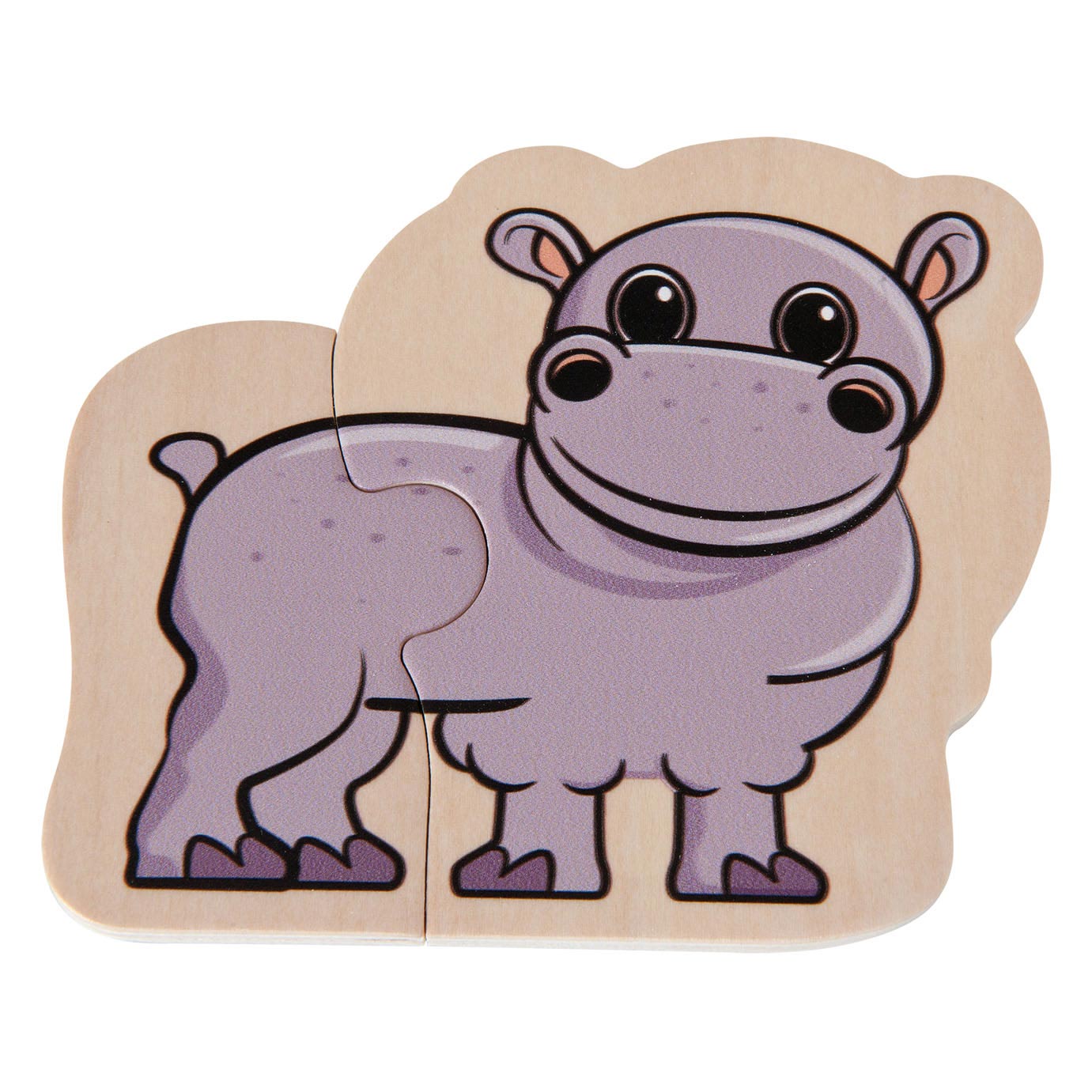 Eichhorn Houten Dierenpuzzel, 16st.