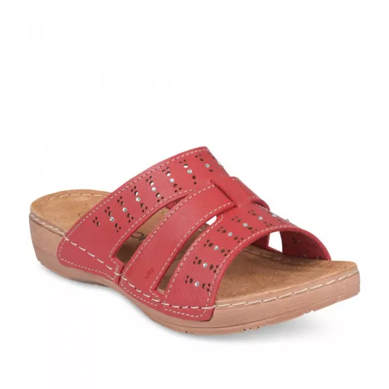 Mules ROUGE NEOSOFT RELAX