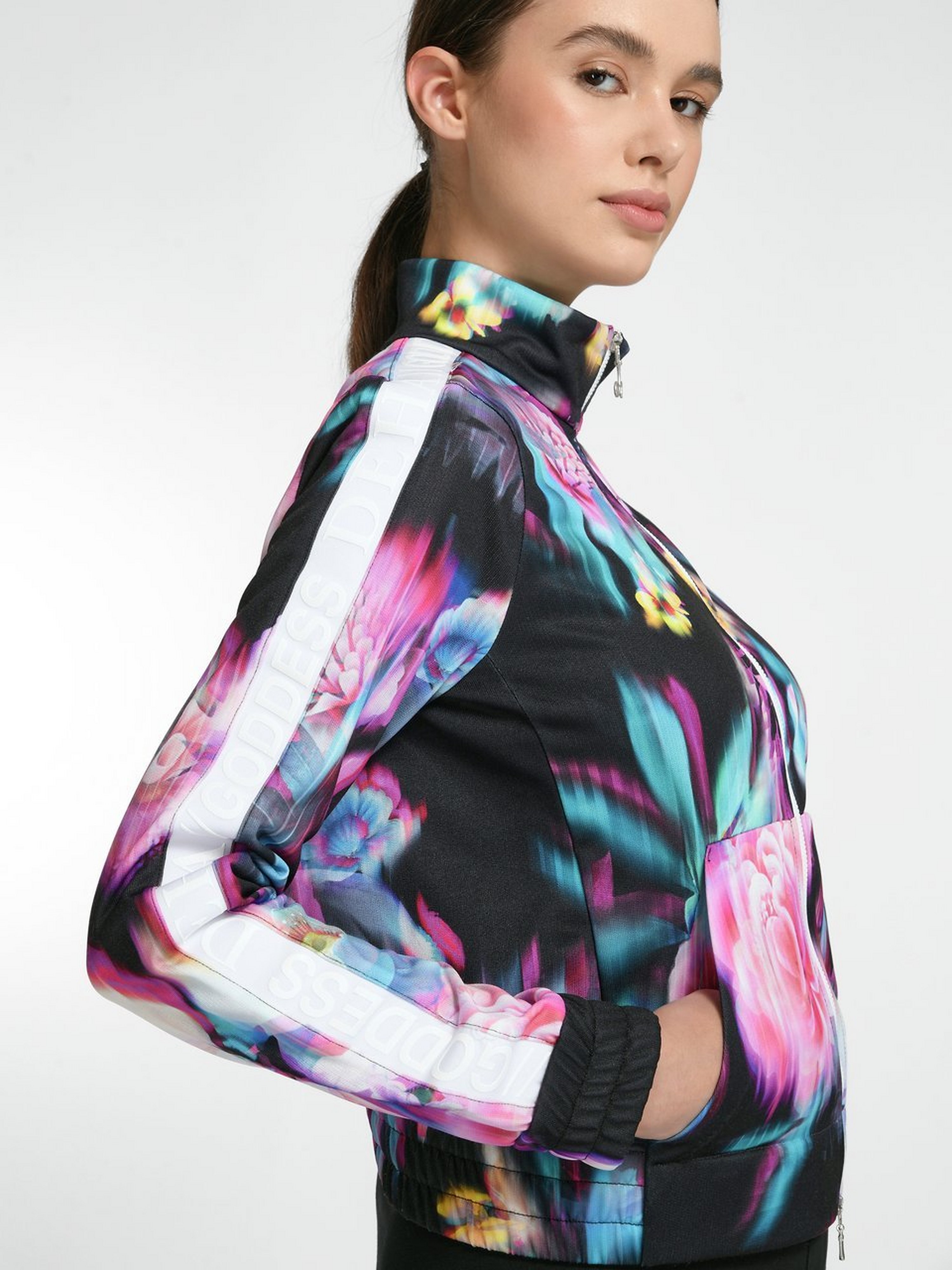 Jacke mit Stehkragen