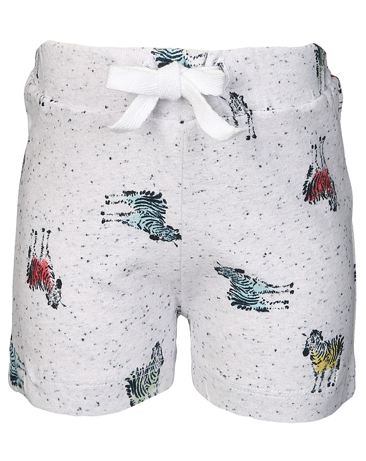 Shorts NBMJEFIK mit T-Shirt in koralle/hellgrau