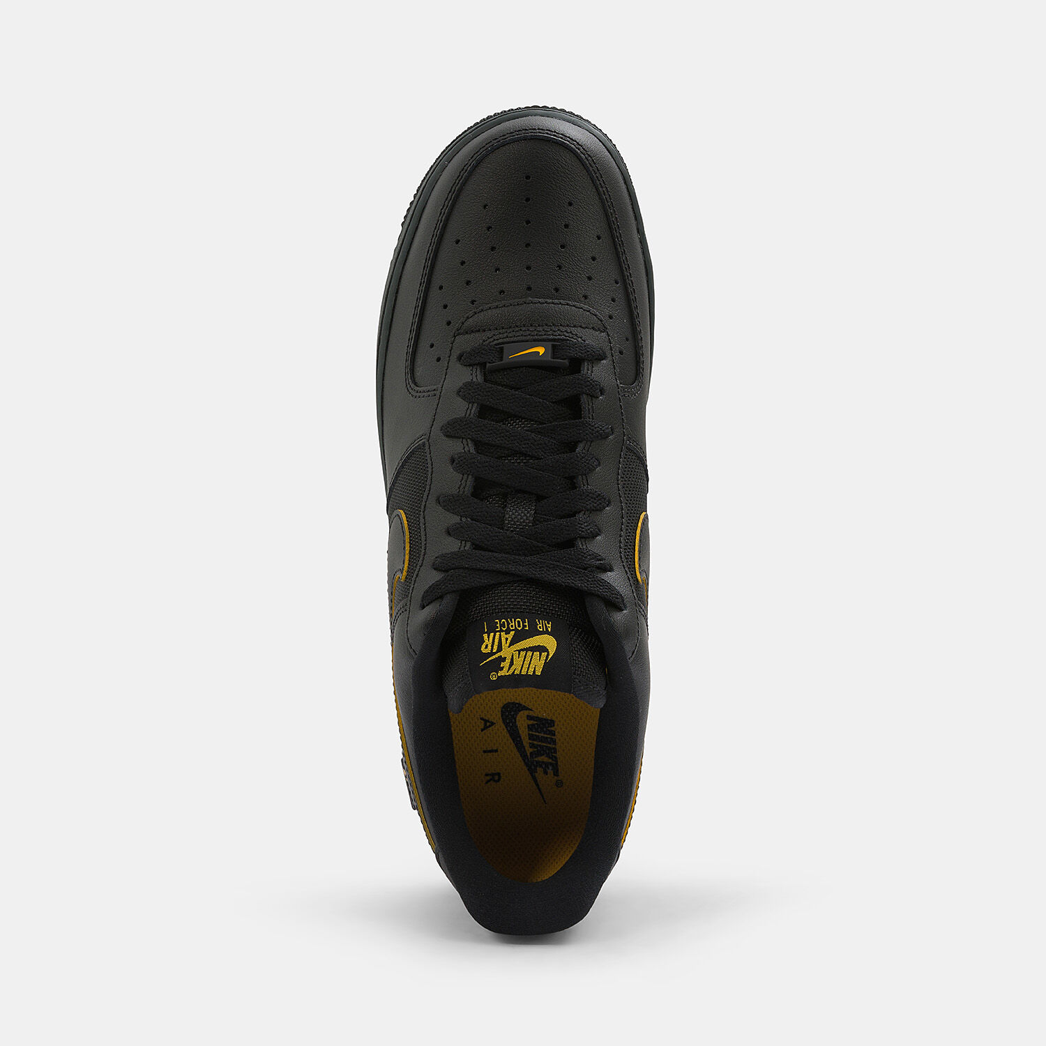 Nike Air Force 1 '07-negro/amarillo