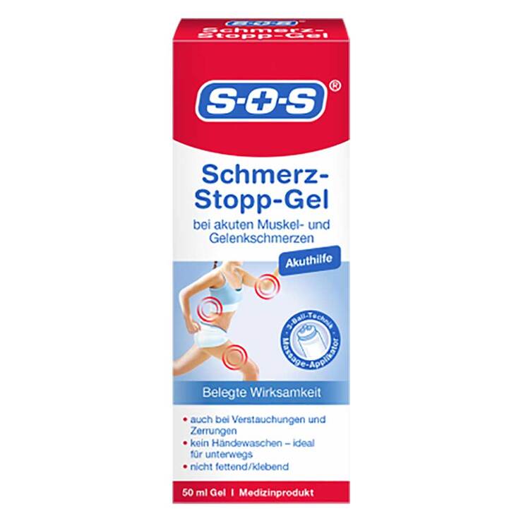 SOS-Schmerz-Stopp Gel, 50 g