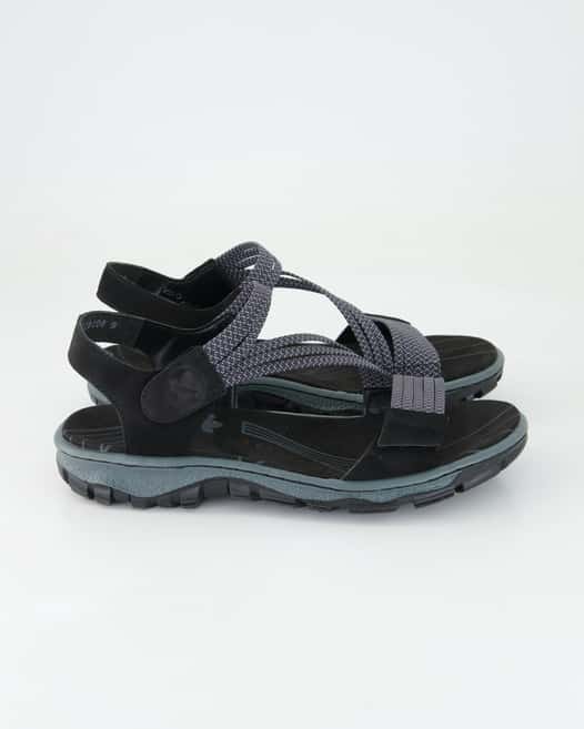 Rieker Morokko Sandalen in Schwarz