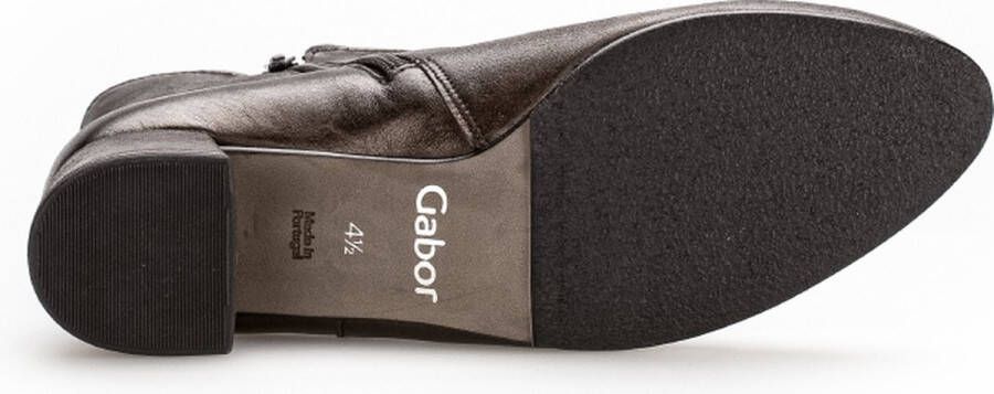 GABOR Enkellaarsjes Dames 680.3 Maat: 40 Materiaal: Leer Kleur: Bruin