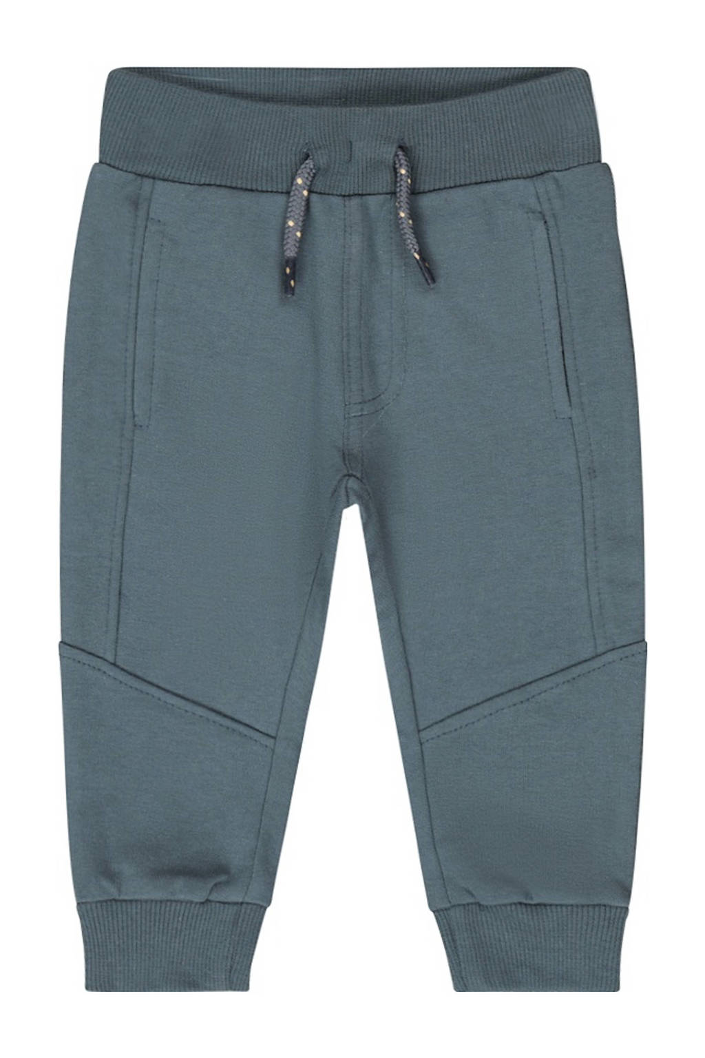 Dirkje regular fit joggingbroek blauwgrijs