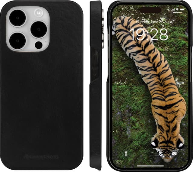 Dbramante1928 Lynge iPhone 15 Pro pungetui (sort)