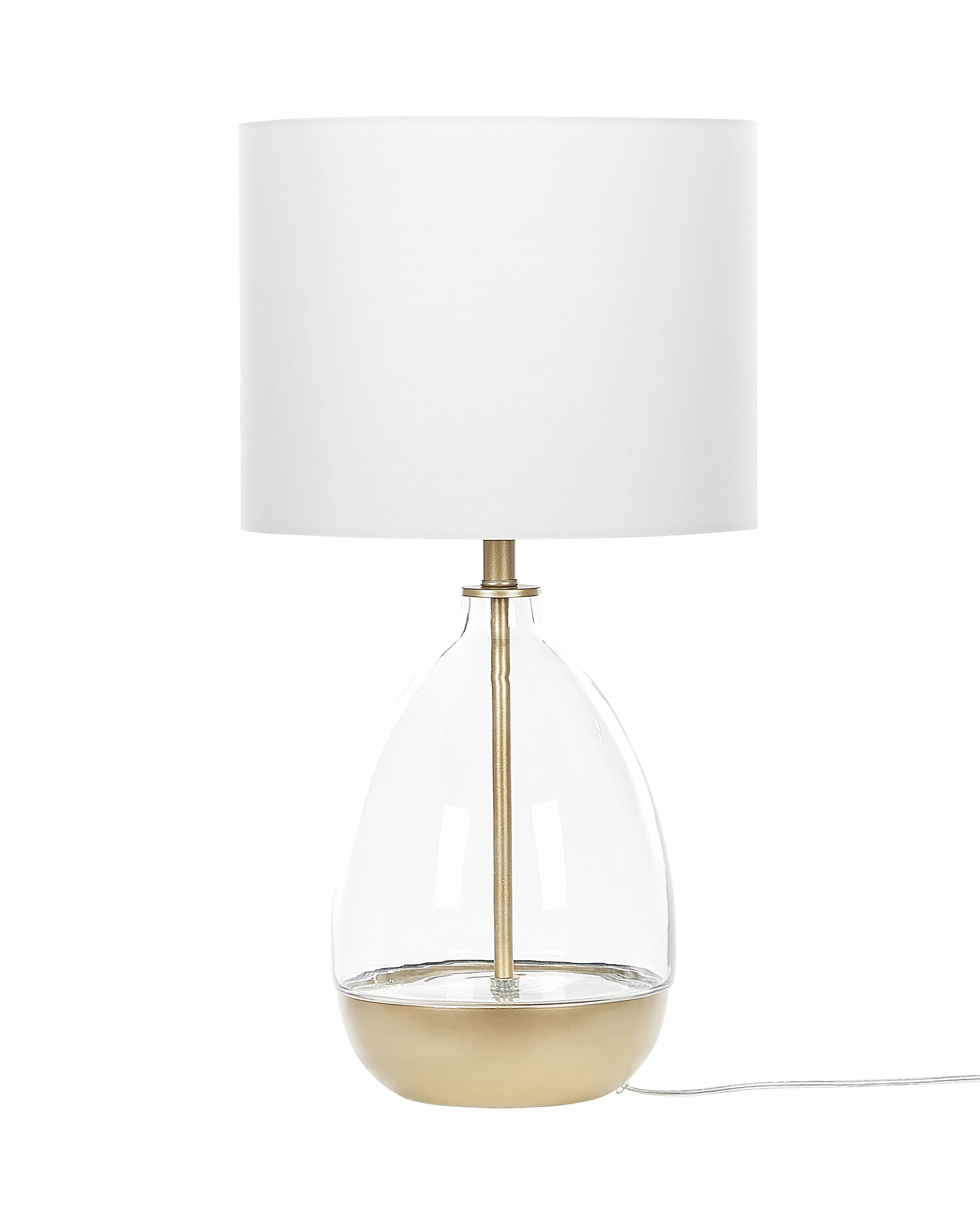 Tafellamp OKARI Glas Wit