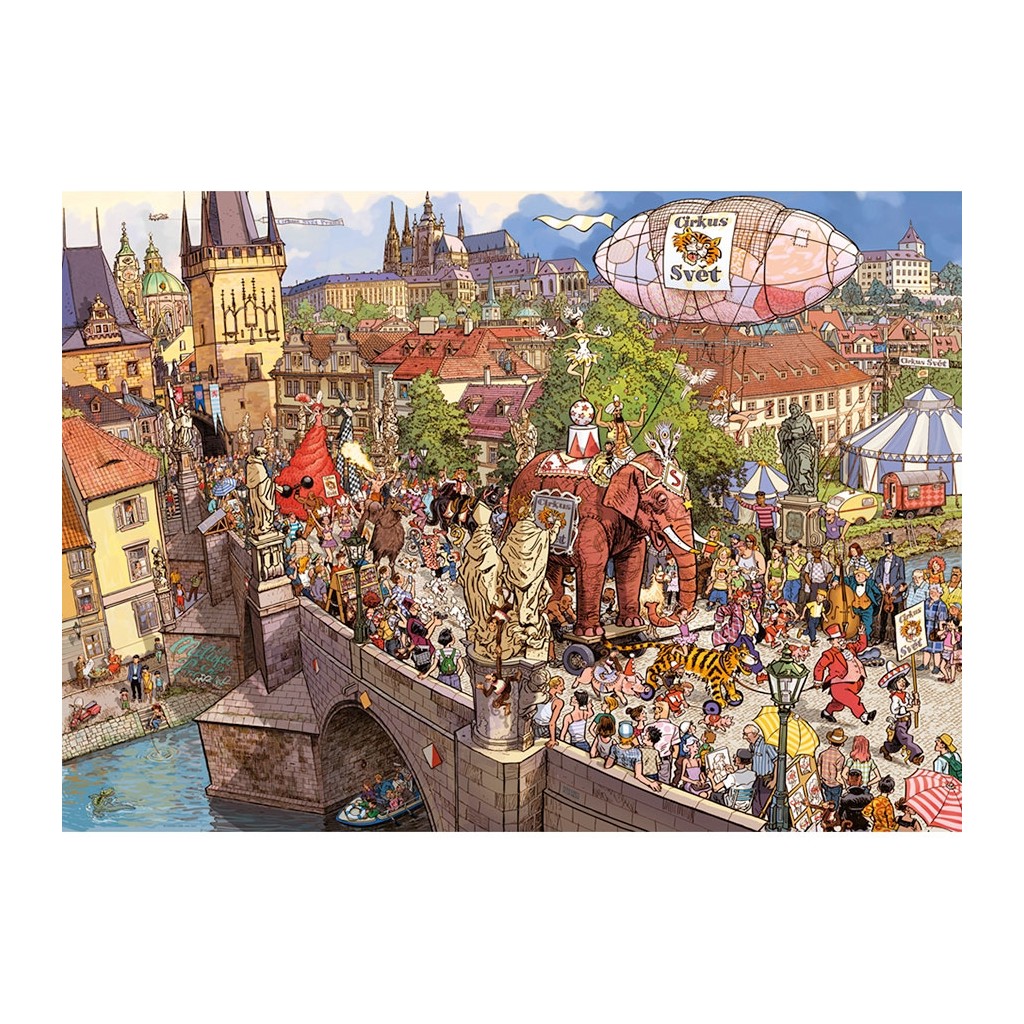 Puzzle - Street Parade de Doro Göbel et Peter Knorr – 2000 Pièces