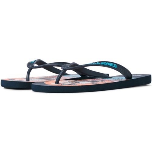 Jack & Jones - 12230633 JFWCOLOUR SKULL FLIP FLOP ASPHALT Gris