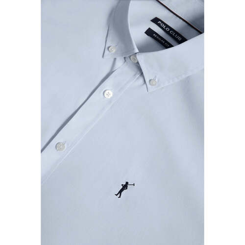 Polo Club - RIGBY GO SHIRT REG POPLIN Azul