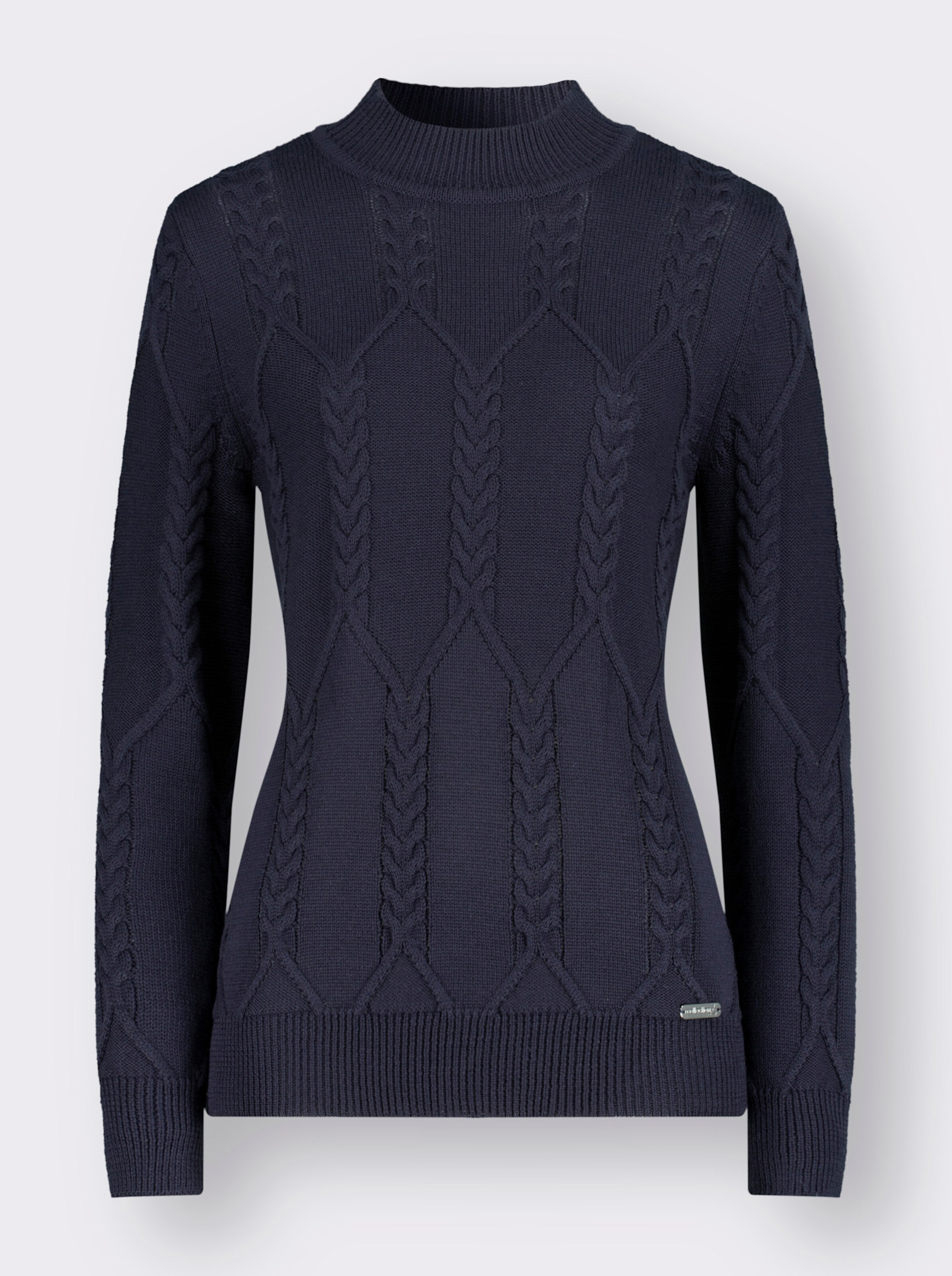 Stehkragenpullover