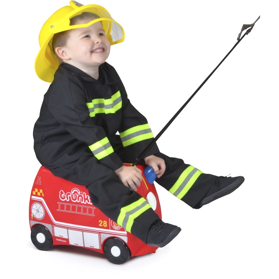trunki Kinderkoffer - Feuerwehrauto Frank
