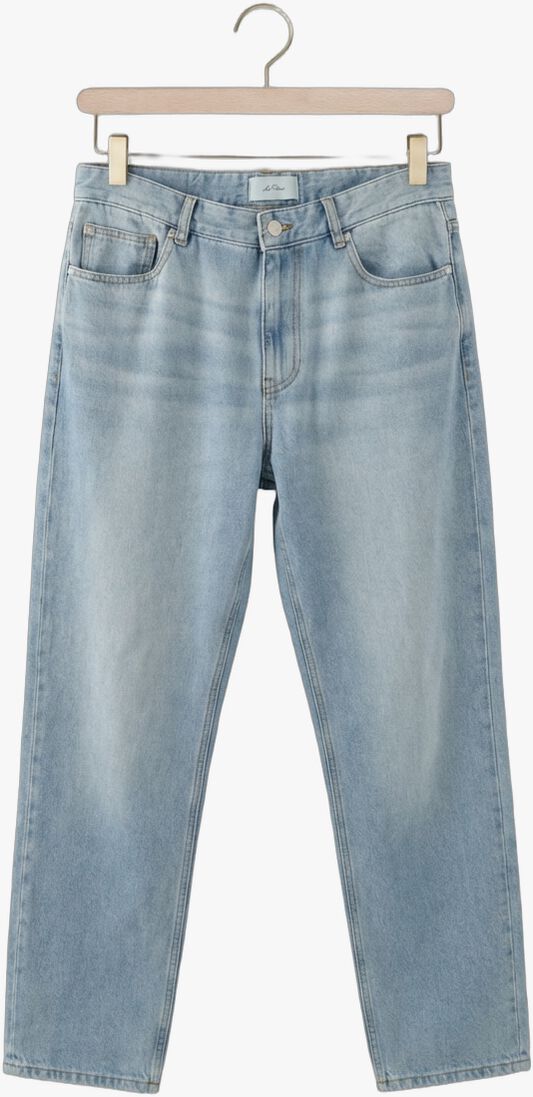 blauwe les deux straight leg jeans ryder washed denim jeans