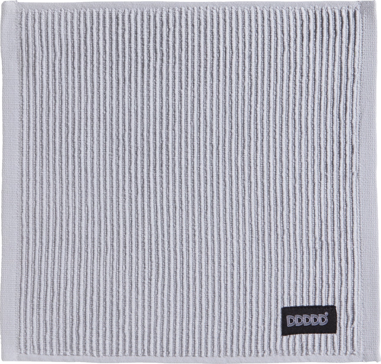 DDDDD vaatdoek Basic Clean licht grijs / wit 30 x 30 cm