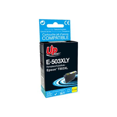 Cartouche compatible Epson 503XL Piments - jaune - Uprint