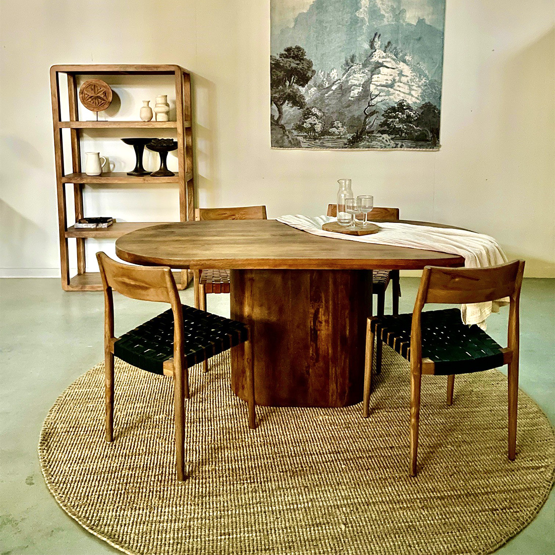 Eettafel Bullnose Oblong 200cm TAMW60A