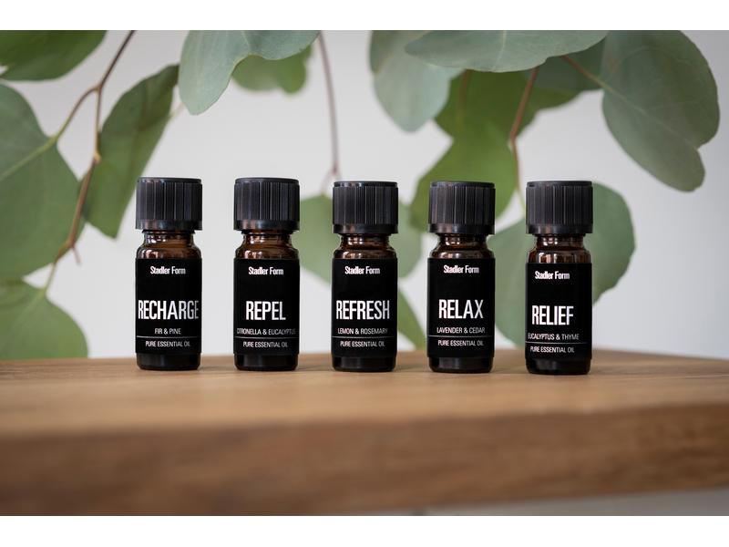 Stadler Form Duftöl Repel Citronella/Eukalyptus, 10 ml, 1 S Aromaöl für Aroma Diffuser, Luftbefeuchter und Luftwäscher